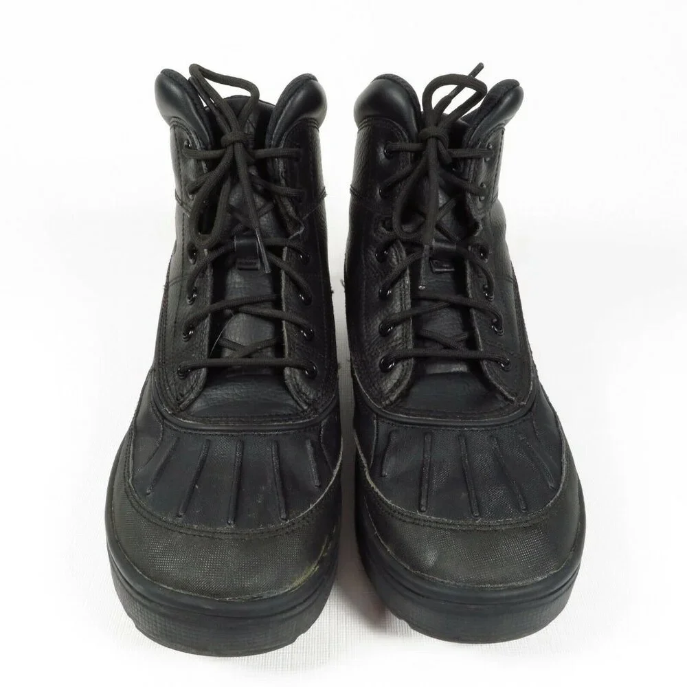 Nike ACG Woodside 2 Youth Sz 7Y Women's 9 Black Waterproof Duck Boots 524872-001 - Picture 3 of 12